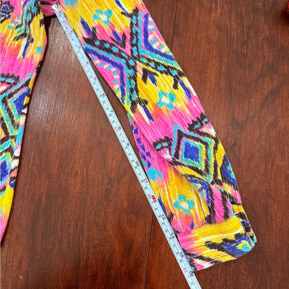 Sears Multicolor Button Down‎ Shirt - Picture 2 of 5